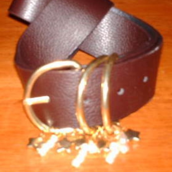Beautiful charmed buckle belt